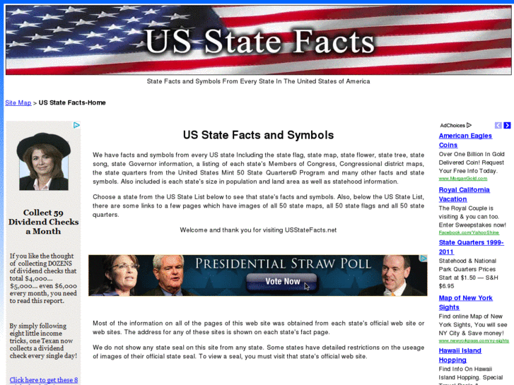 www.usstatefacts.net