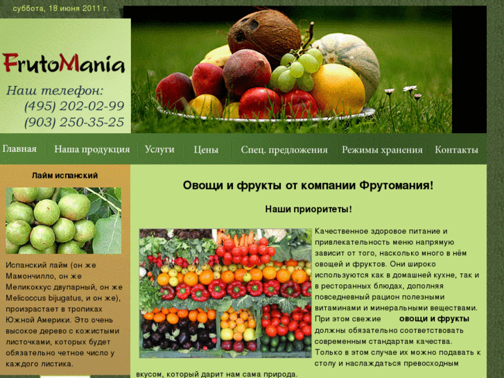 www.frutomania.ru