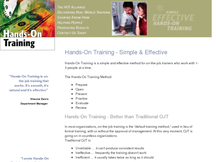 www.handsontraining.org