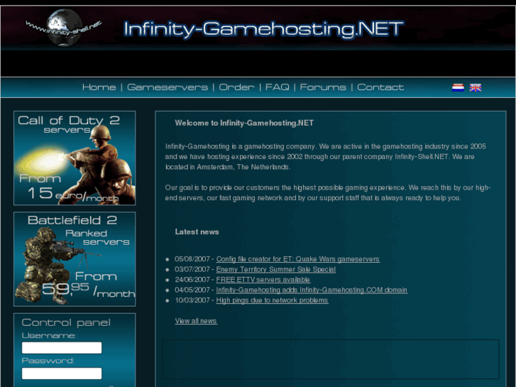 www.infinity-gamehosting.net