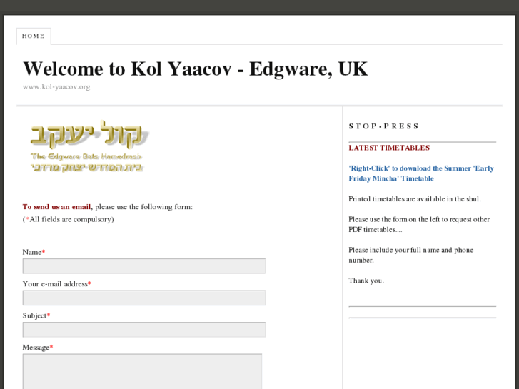 www.kol-yaacov.org