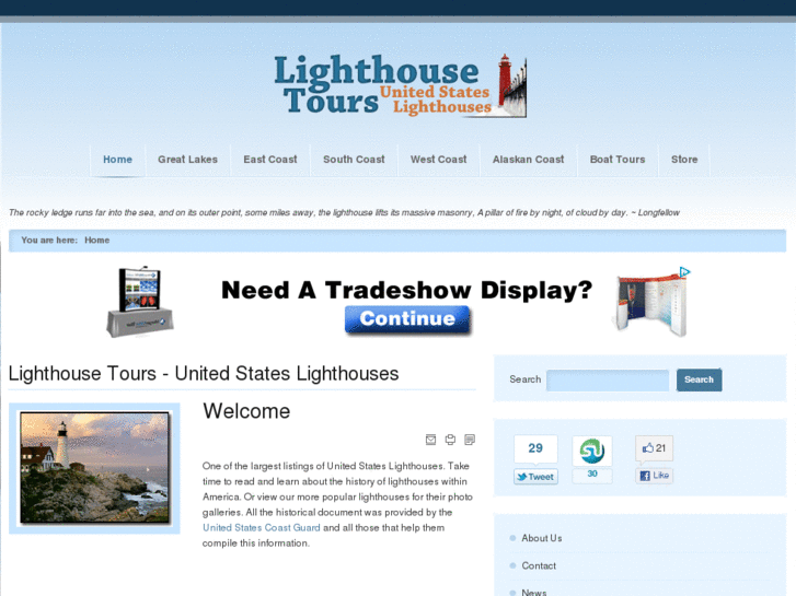 www.lighthousetours.org