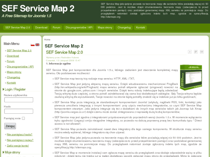 www.sefservicemap.com