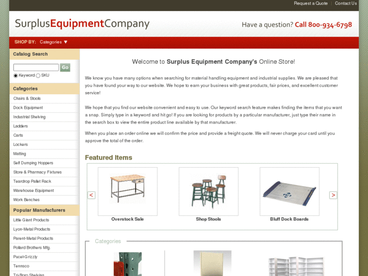 www.surplusequipment-stl.com