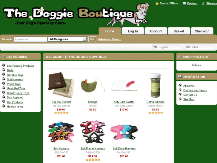 www.thedoggiebowtique.com