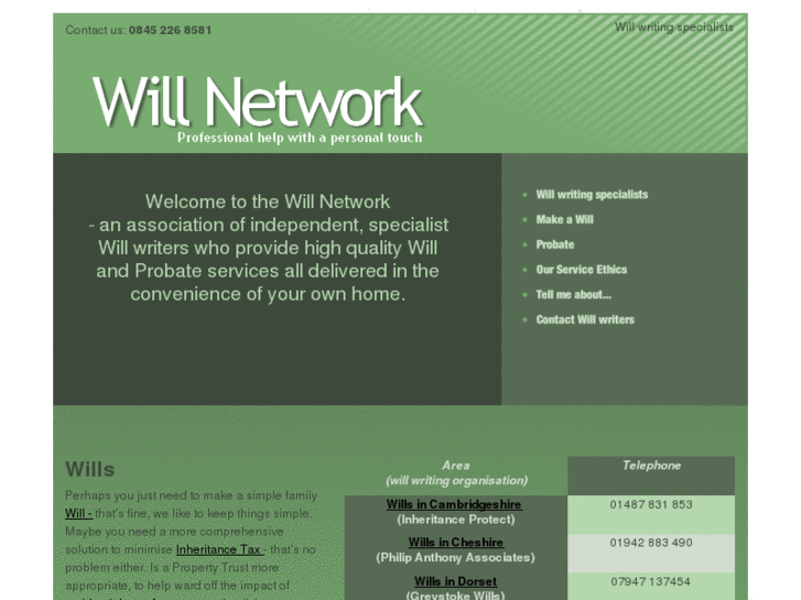 www.willnetwork.co.uk