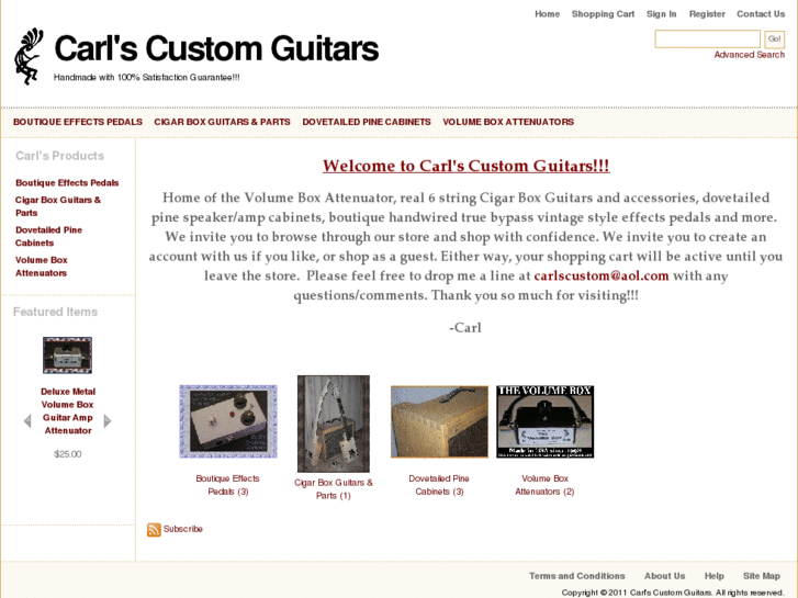 www.carlscustomguitars.com