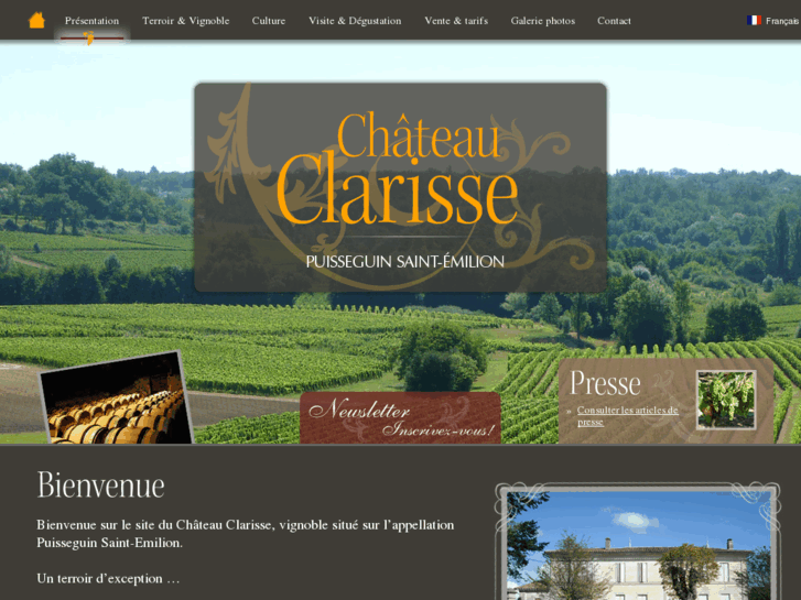 www.chateau-clarisse.com