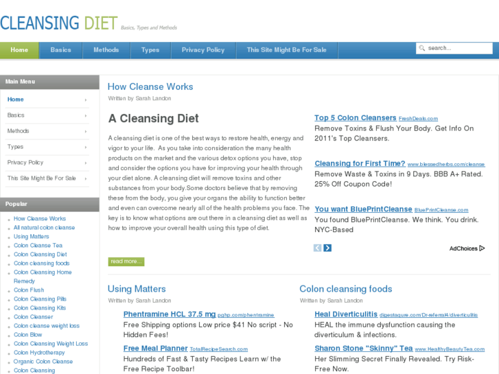 www.cleansingdiet.net