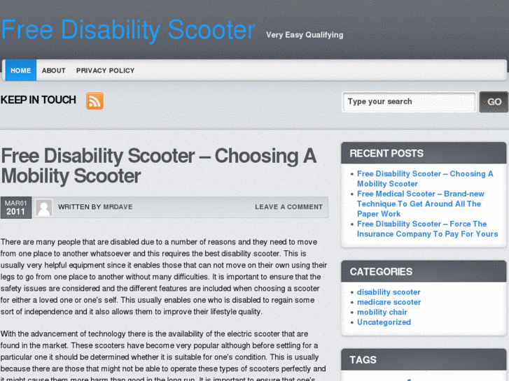 www.freedisabilityscooter.com