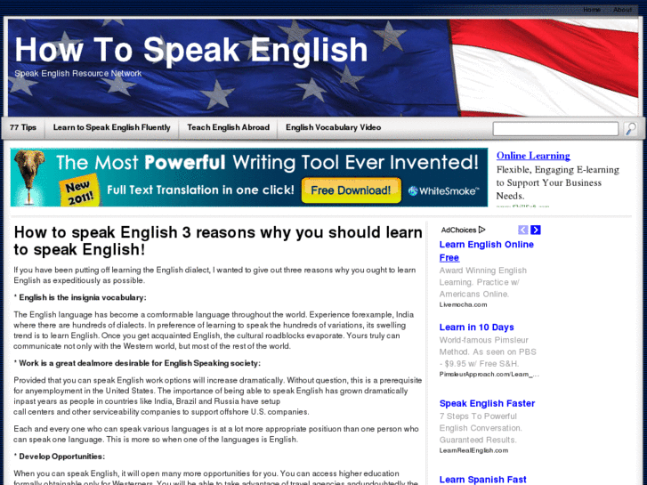 www.howtospeakenglish.net