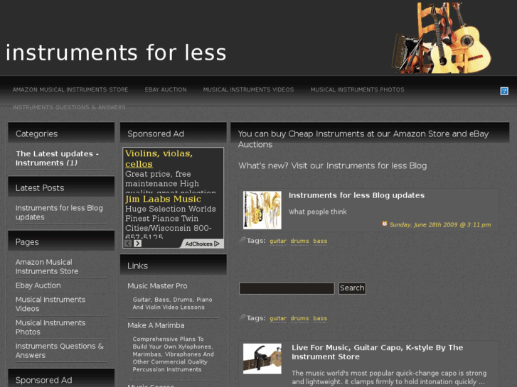 www.instrumentsforless.info