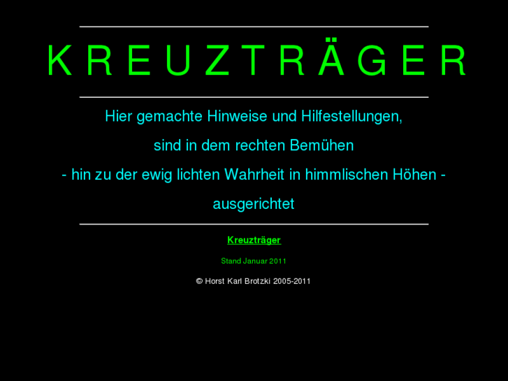 www.kreuztraeger.net