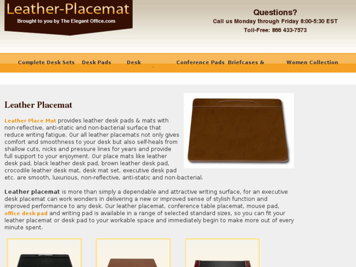 www.leather-placemat.com