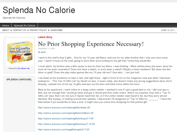 www.splendanocalorie.com