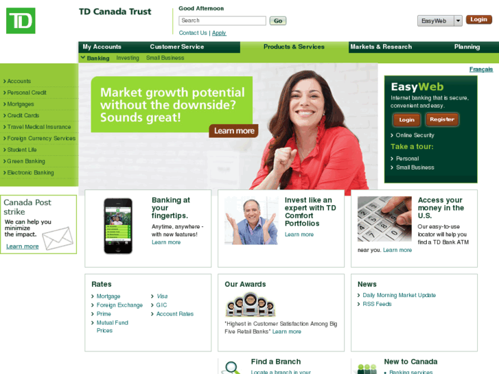 www.tdcanadatrust.ca