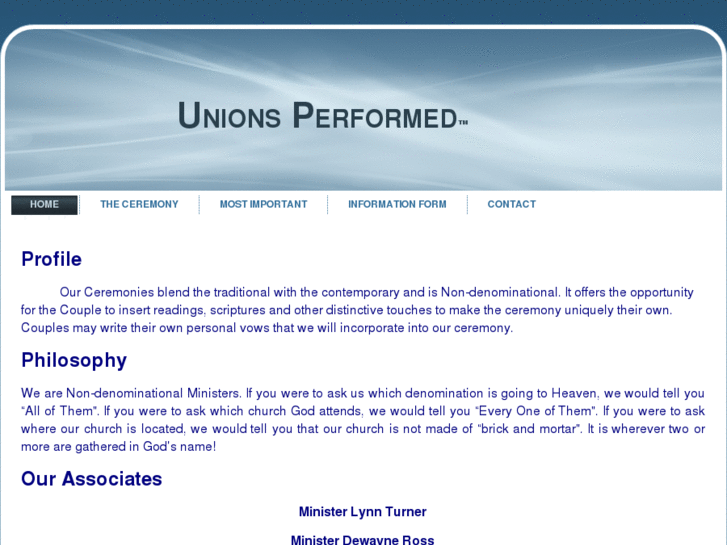 www.unionsperformed.com