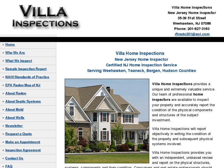 www.villahomeinspections.com