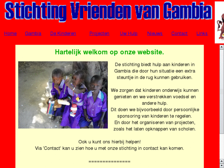 www.vriendenvangambia.nl