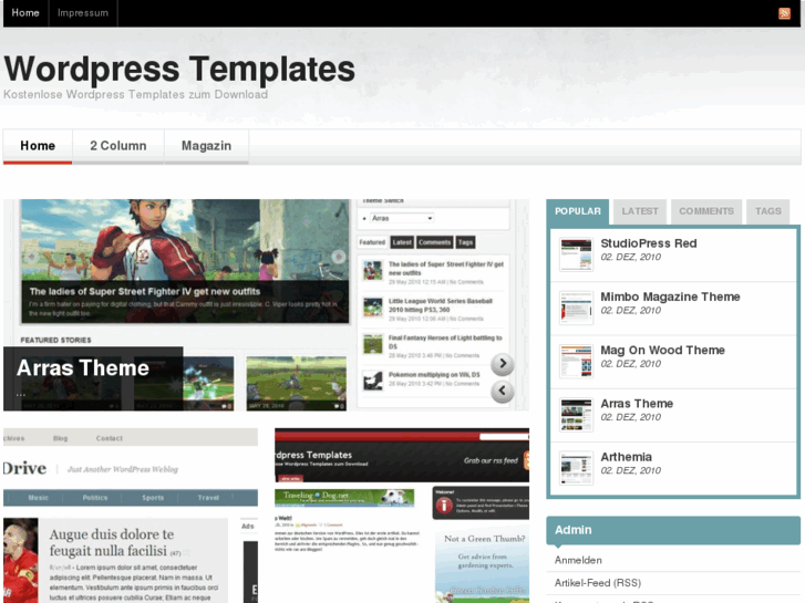 www.wordpress-templates.info