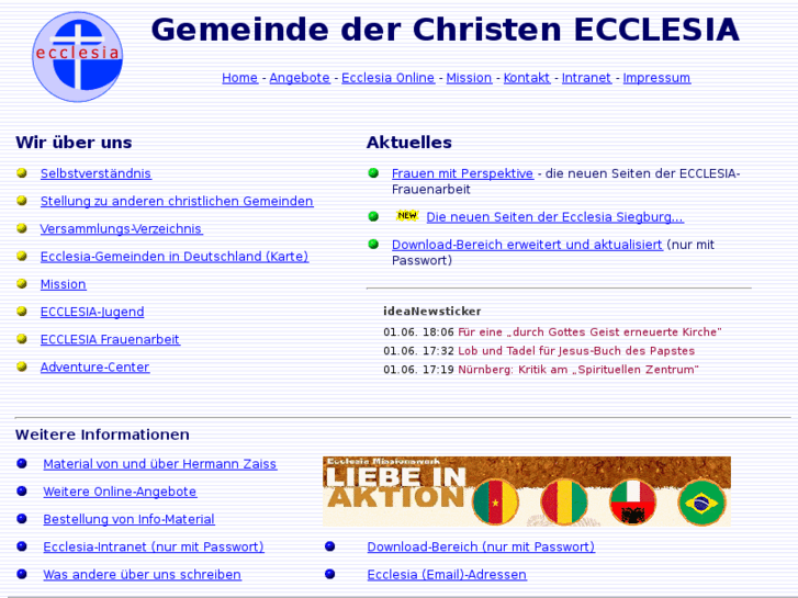 www.ecclesia-gemeinden.de