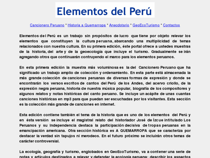 www.elementosdelperu.com