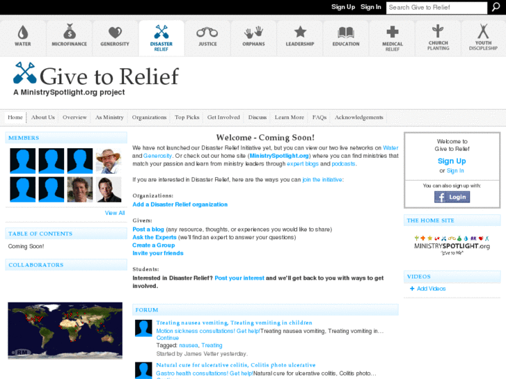 www.givetorelief.org