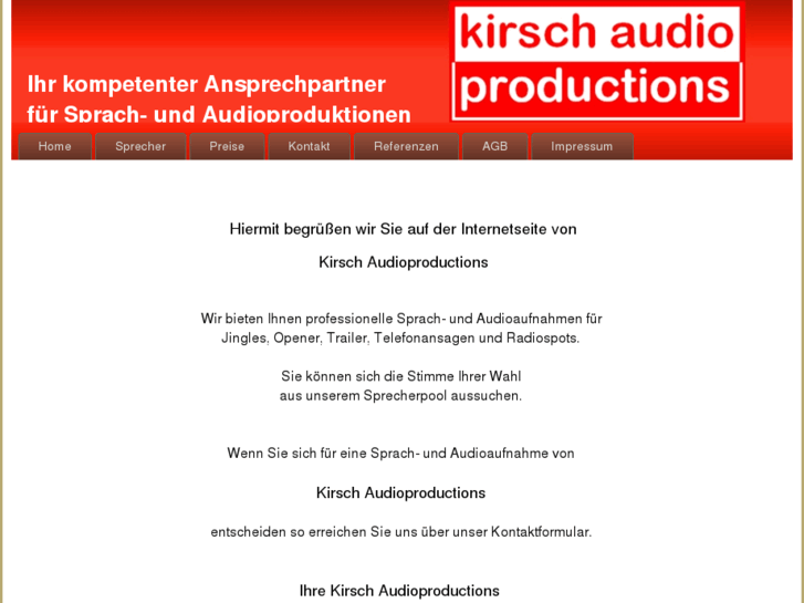 www.kirsch-audioproductions.de