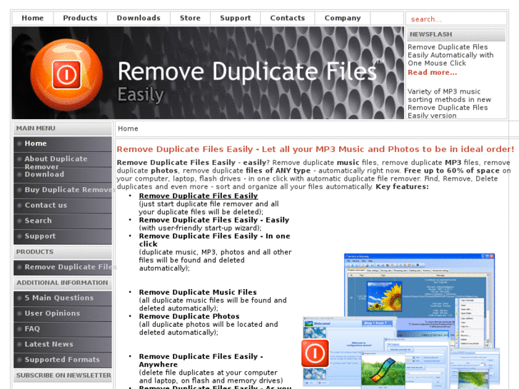 www.removeduplicatefiles.net