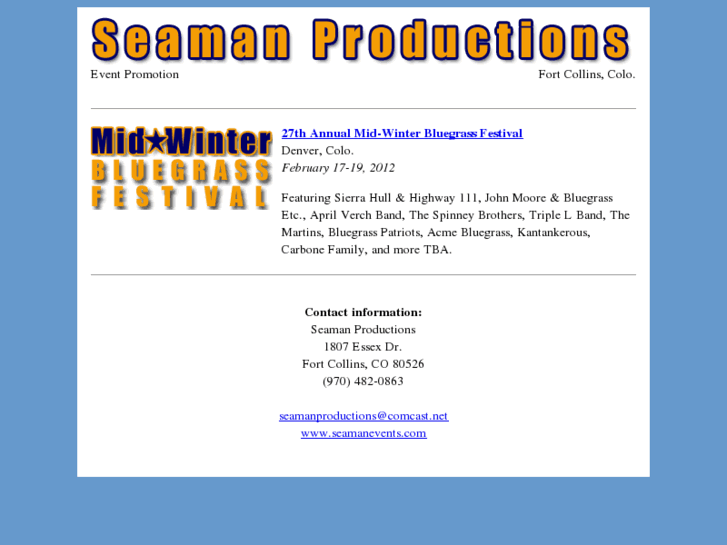 www.seamanevents.com