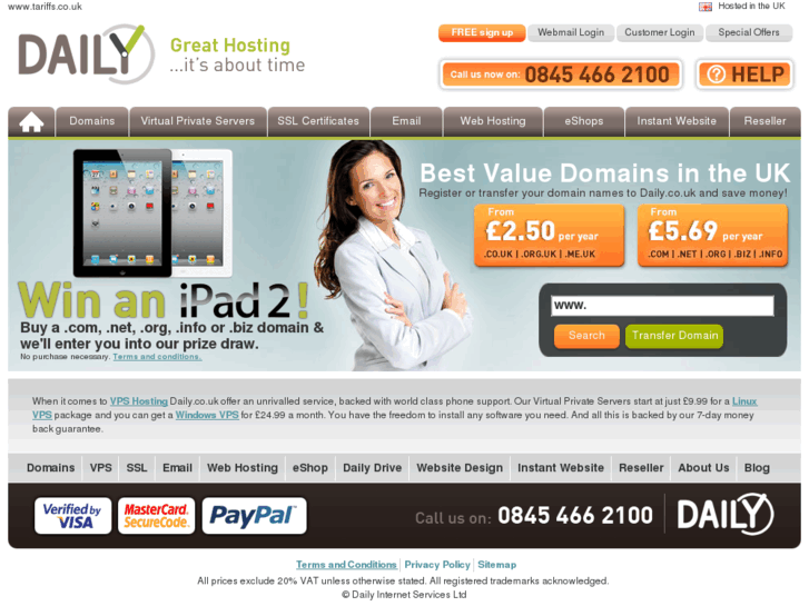 www.tariffs.co.uk
