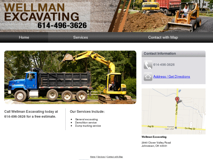 www.wellmanexcavatingtrucking.com