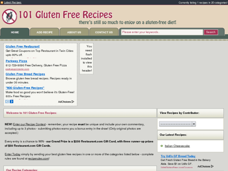 www.101glutenfreerecipes.com