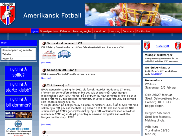 www.amerikanskfotball.com