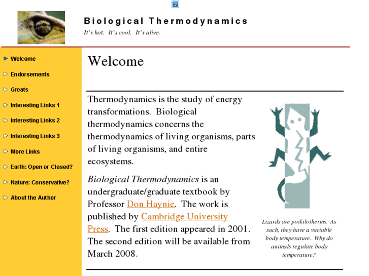 www.biologicalthermodynamics.com