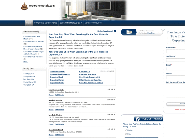 www.cupertinomotels.com