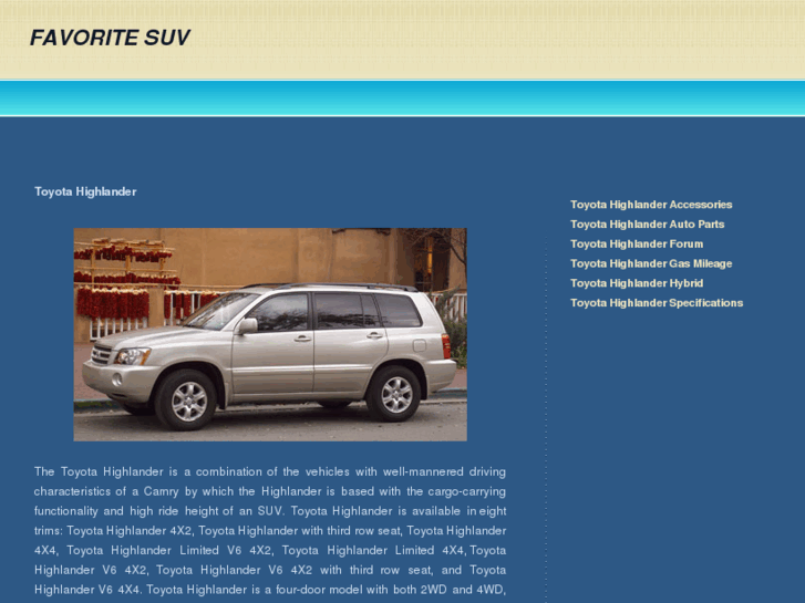 www.favoritesuv.com