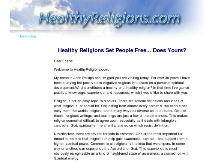 www.healthyreligions.com