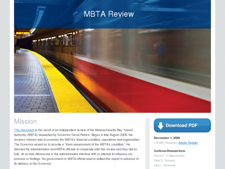 www.mbtareport.com