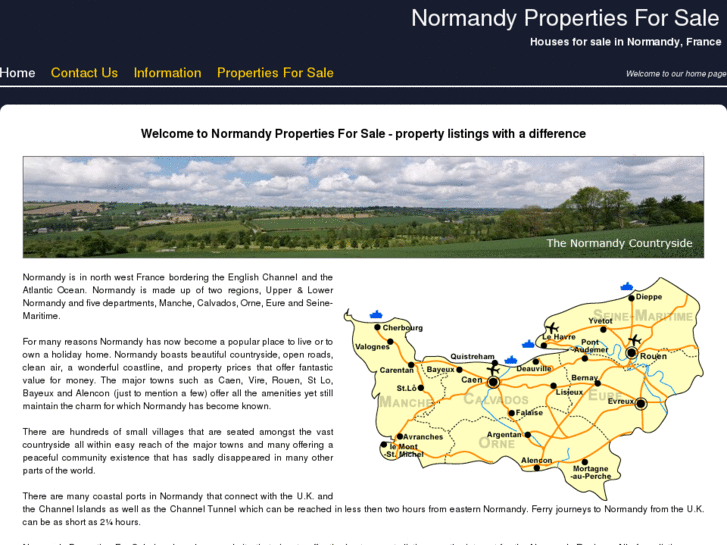 www.normandypropertiesforsale.com