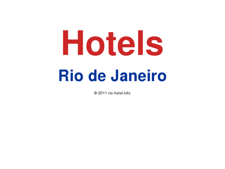 www.rio-hotel.info