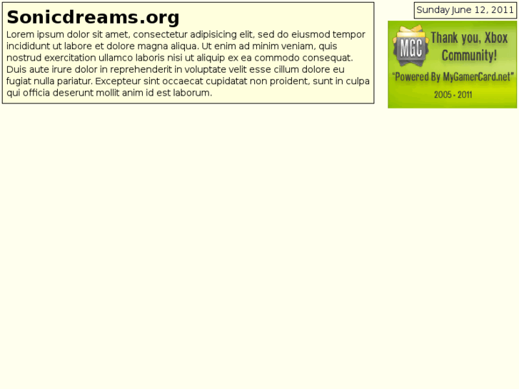 www.sonicdreams.org