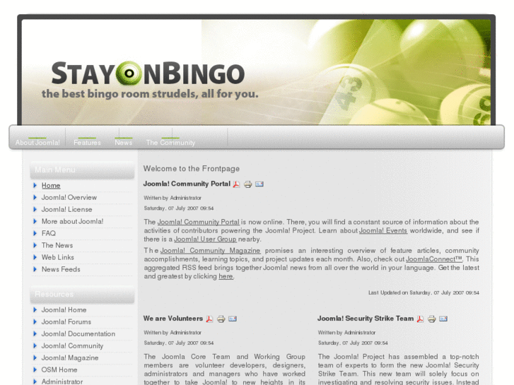 www.stayonbingo.com