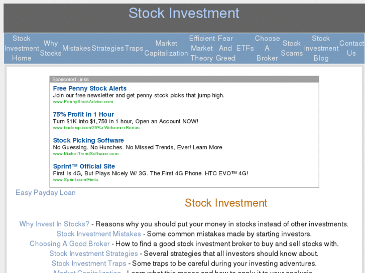 www.stockinvestment123.com