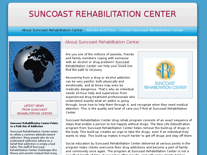 www.suncoastrehabilitationcenter.info