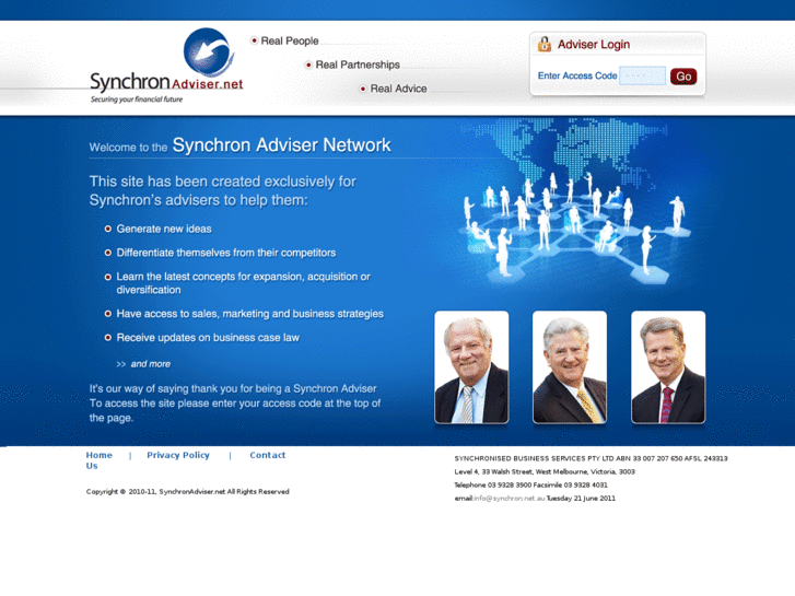 www.synchronadviser.net