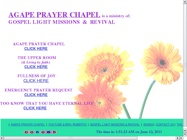 www.agapeprayerchapel.org