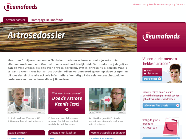 www.artrose-dossier.nl