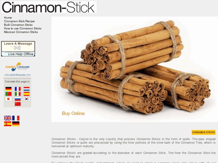 www.cinnamon-sticks.com