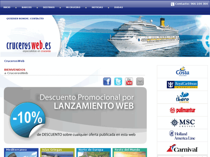 www.crucerosweb.es